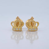 Topos Corona 0.8gr / 7.85mm Oro Amarillo 18K &