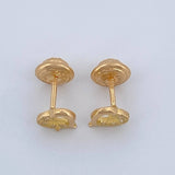Topos Silueta Corazon 0.8gr / 5.99mm Oro Amarillo 18K &