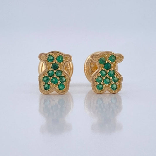 Topos Oso Ts 0.9gr / 6.45mm Oro Amarillo 18K &