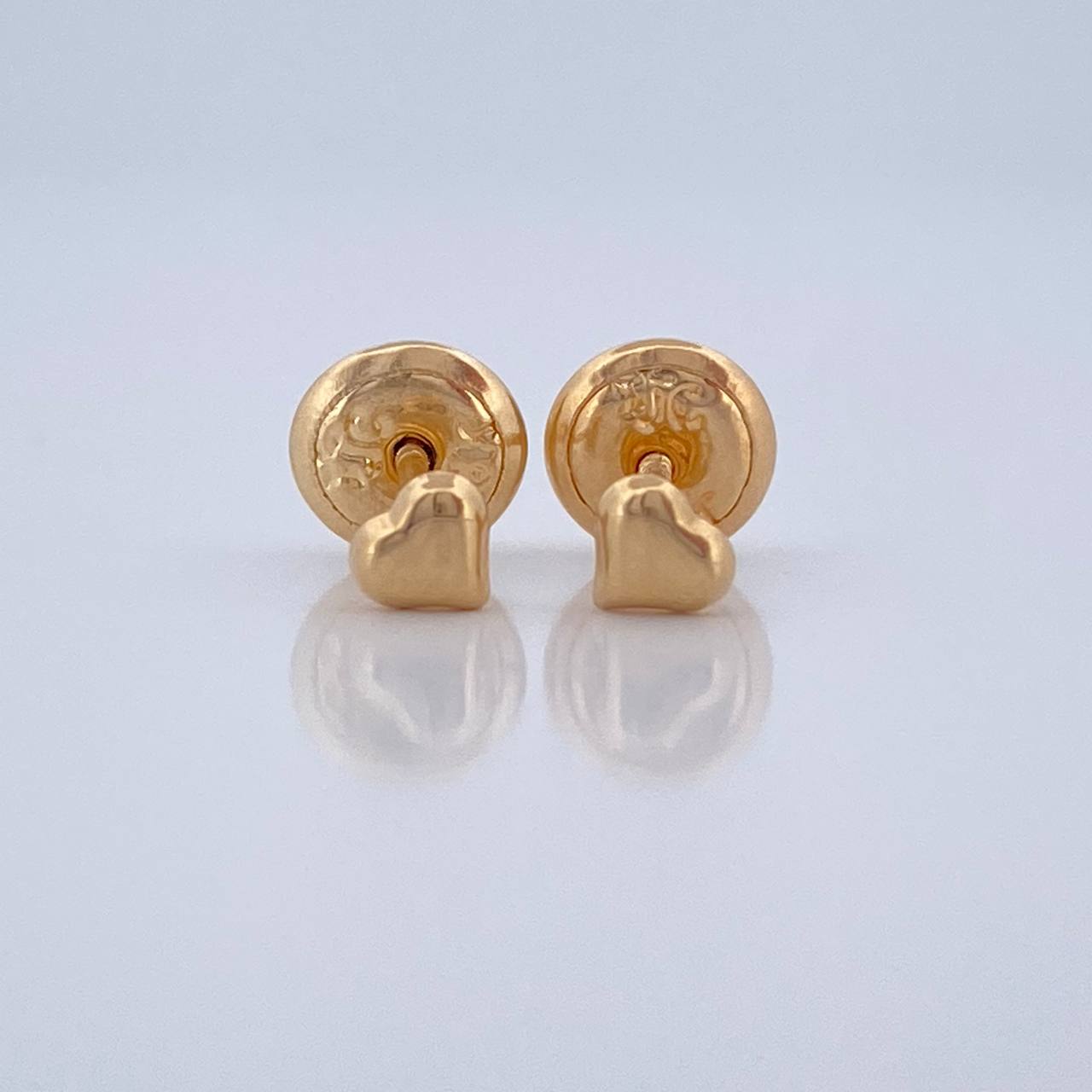 Topos Corazon 0.45gr / 3.48mm Oro Amarillo 18K &