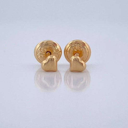 Topos Corazon 0.45gr / 3.48mm Oro Amarillo 18K &
