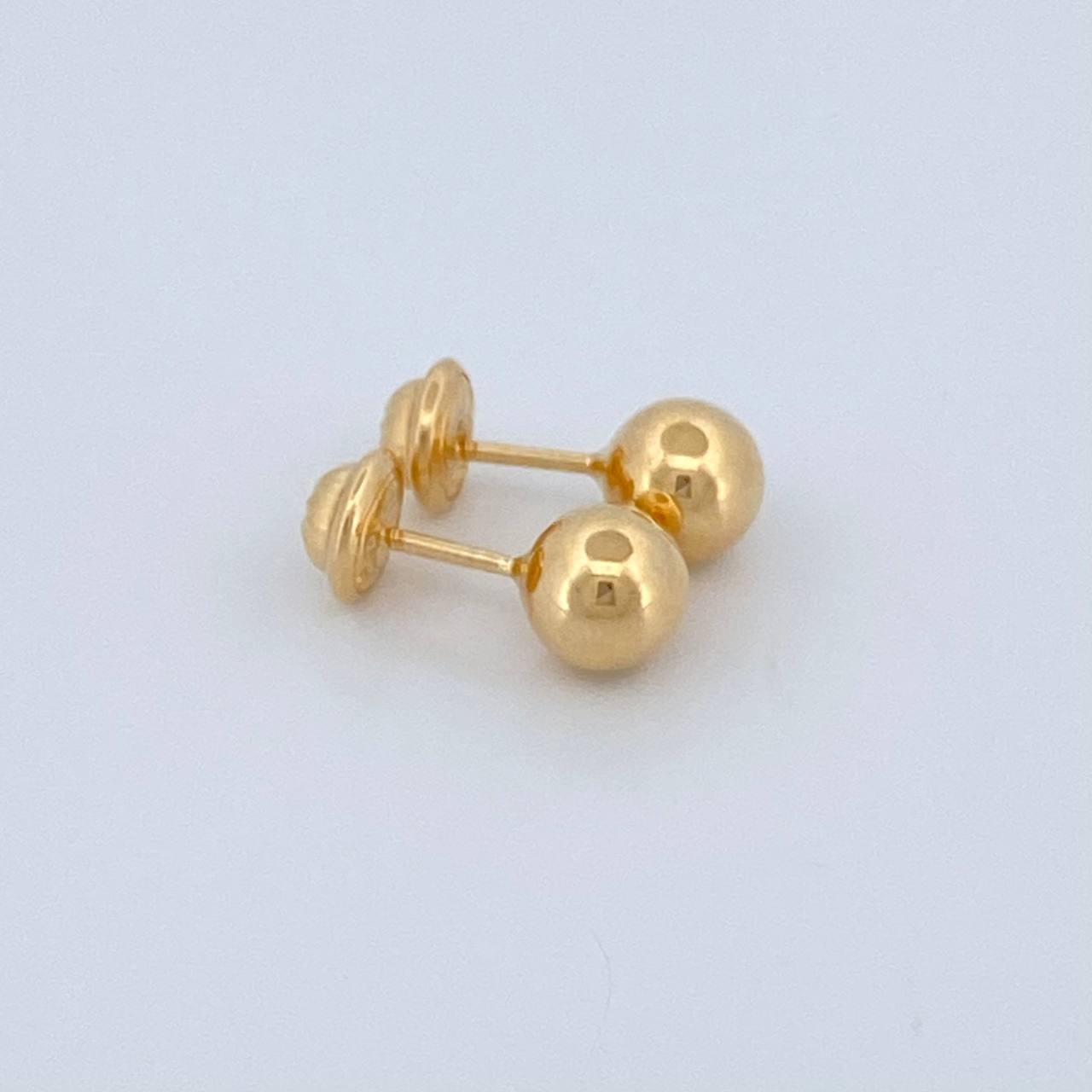 Topos Bola 0.55gr / 5mm Oro Amarillo 18K &