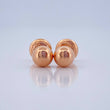 Topos Bola 0.6gr / 5mm Oro Rosa 18K &