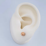 Topos Bola 0.55gr / 5mm Oro Rosa 18K &