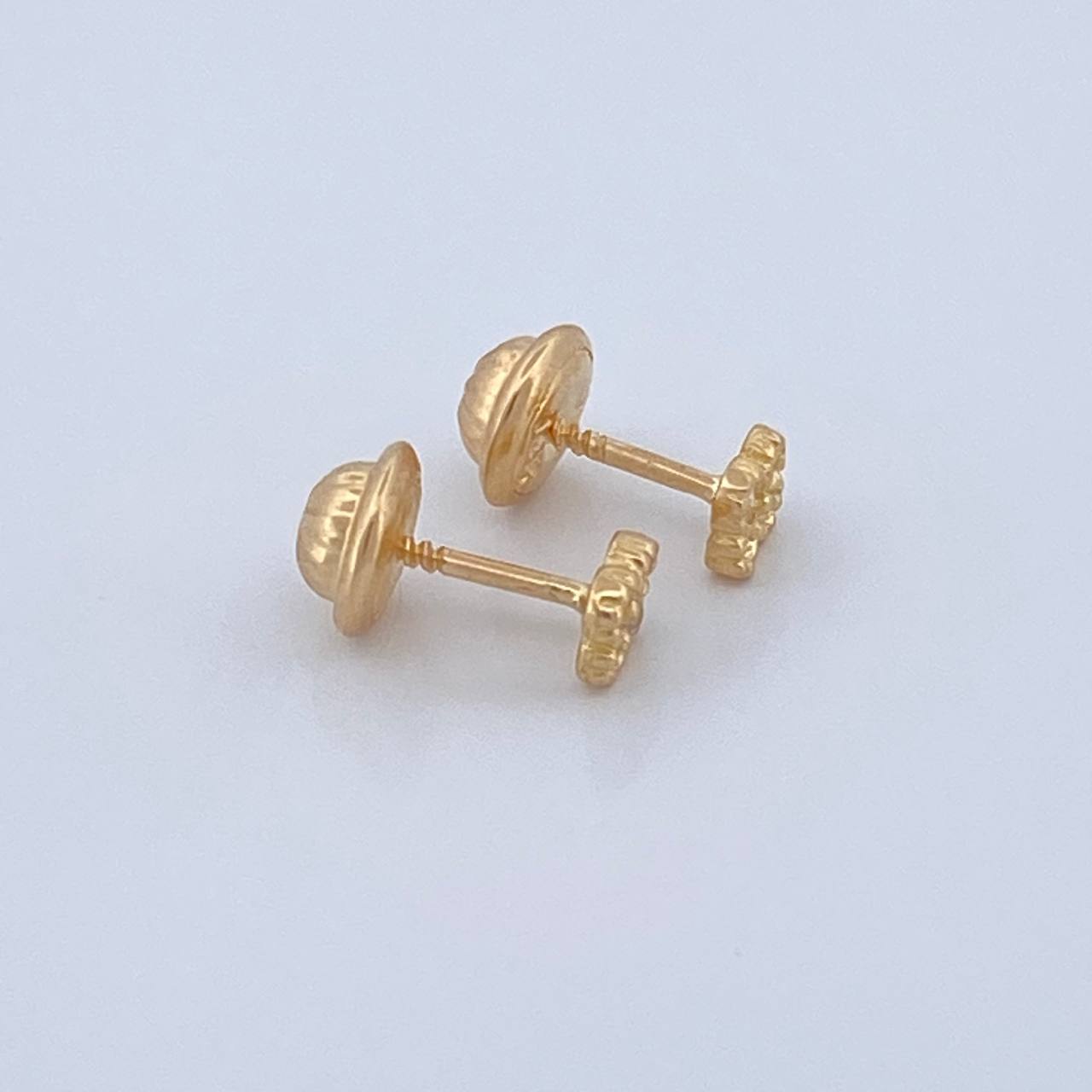 Topos Trebol 0.6gr / 3.77mm Oro Amarillo 18K &