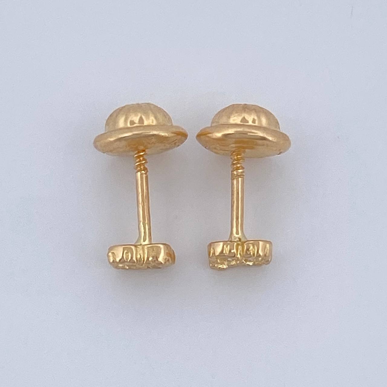 Topos Trebol 0.6gr / 3.77mm Oro Amarillo 18K &
