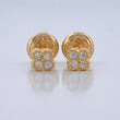 Topos Trebol 0.6gr / 3.77mm Oro Amarillo 18K &