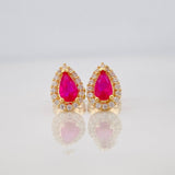 Topos Halo Gota 1.25g / 5.99mm Oro Amarillo 18K