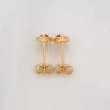 Topos Halo Gota 1.25g / 5.99mm Oro Amarillo 18K
