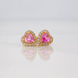 Topos Halo Corazon 1.6g / 6.73mm Oro Amarillo 18K