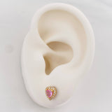 Topos Halo Corazon 1.6g / 6.73mm Oro Amarillo 18K