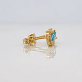 Topos Halo Corazon 1.65g / 6.78mm Oro Amarillo 18K