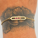 Pulso MSK 2.35gr / 18.7cm / 1.3mm Oro Amarillo 18K &