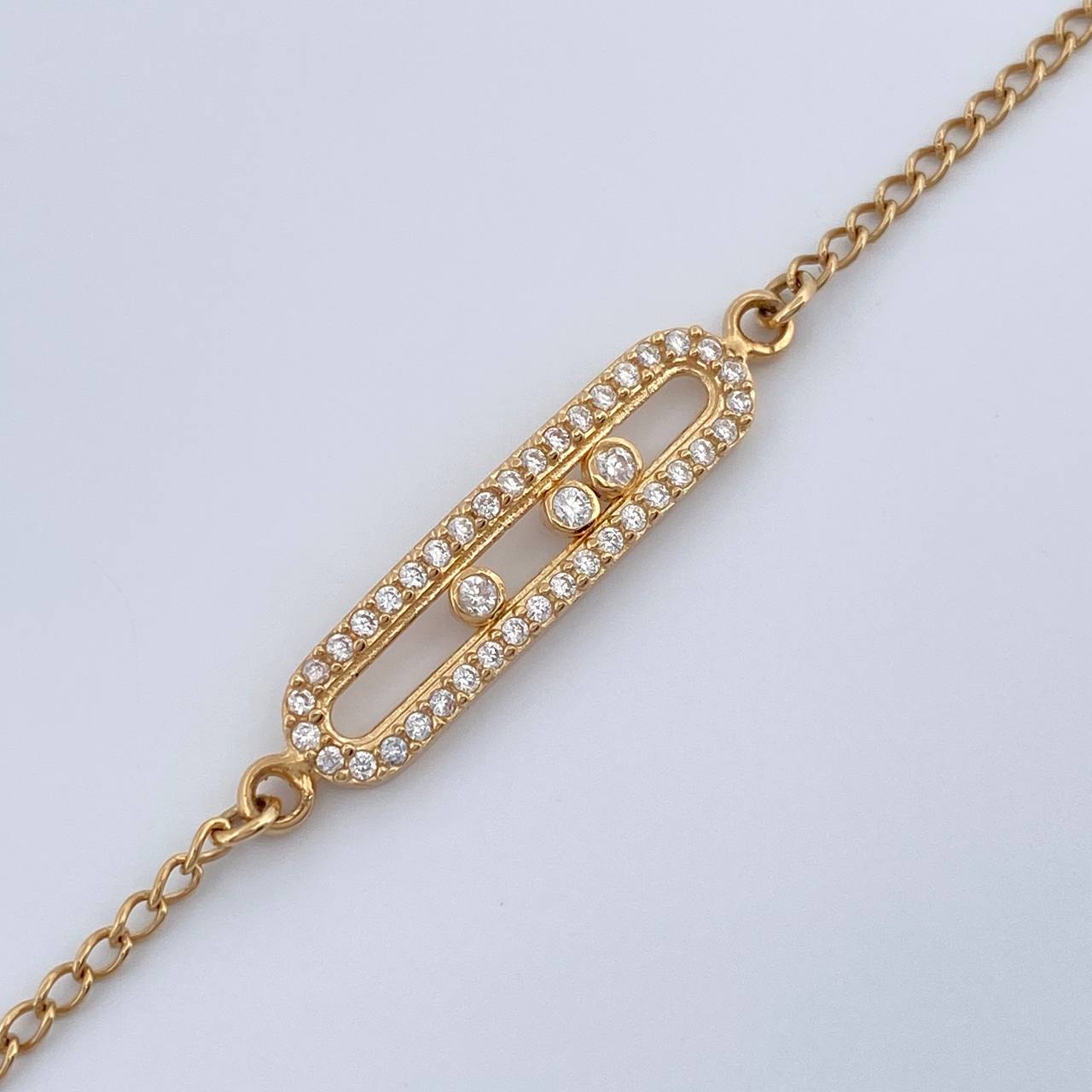 Pulso MSK 2.5gr / 19.3cm / 1.3mm Oro Amarillo 18K &