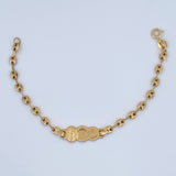 Pulso Bebé GC 1.95gr / 14.5cm / 3.4mm Oro Amarillo 18K &