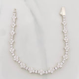 Pulso Flores 10.55 g / 19 cm / 6.6 mm Plata 925