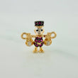 Herraje Pato Bolsas Dinero 1.5gr / 1.6cm / Tres Oros 18K %