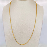 Cadena Veneciana 3.65g / 60cm / 1.21mm Oro Amarillo 18K