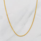 Cadena Veneciana 3.65g / 60cm / 1.21mm Oro Amarillo 18K