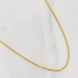 Cadena Veneciana 3.65g / 60cm / 1.21mm Oro Amarillo 18K