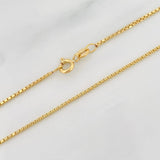 Cadena Veneciana 5.65g / 60cm / 1.29mm Oro Amarillo 18K