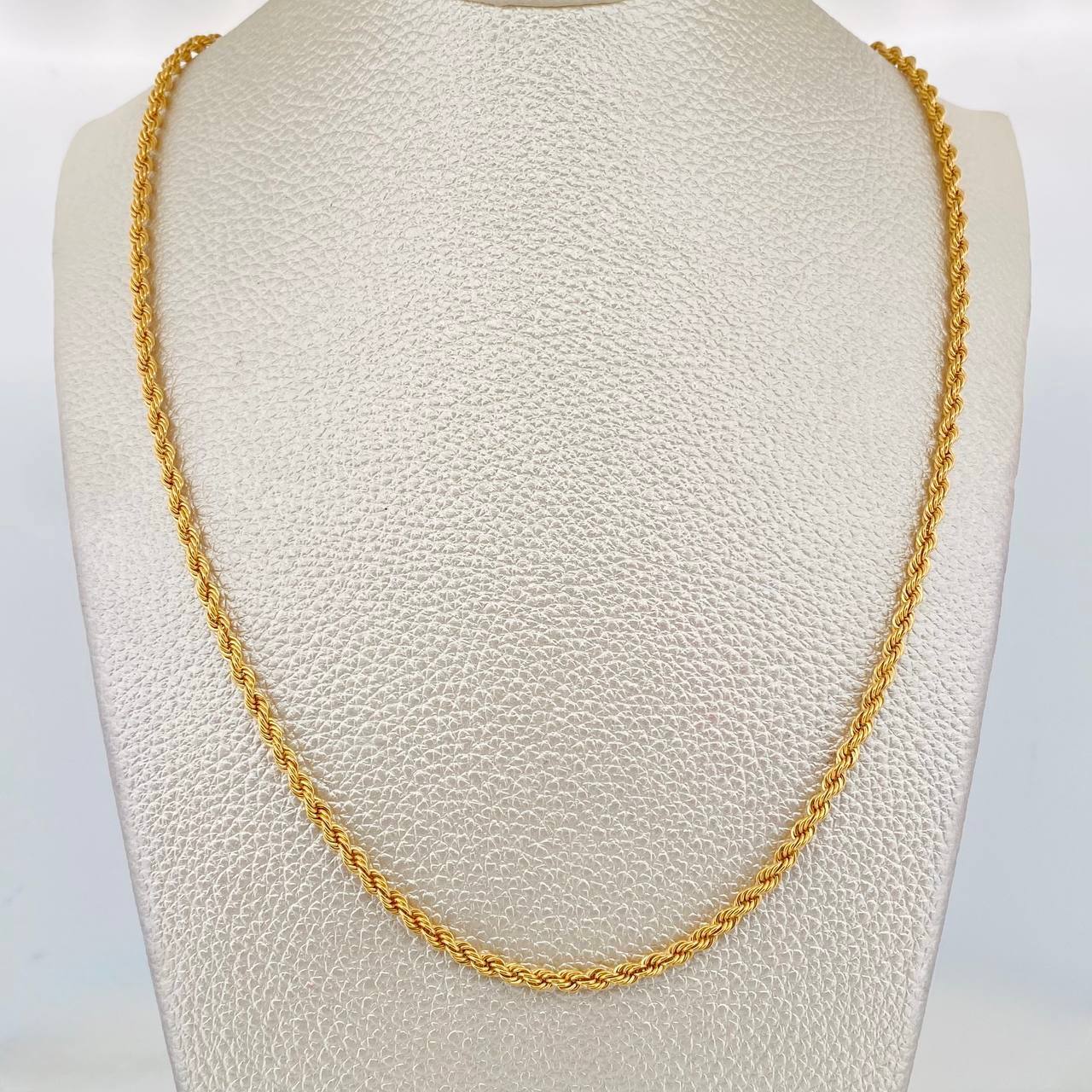 Cadena Lazo 5.55g / 60cm / 1.9mm Oro Amarillo 18K