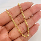 Cadena Lazo 5.55g / 60cm / 1.9mm Oro Amarillo 18K