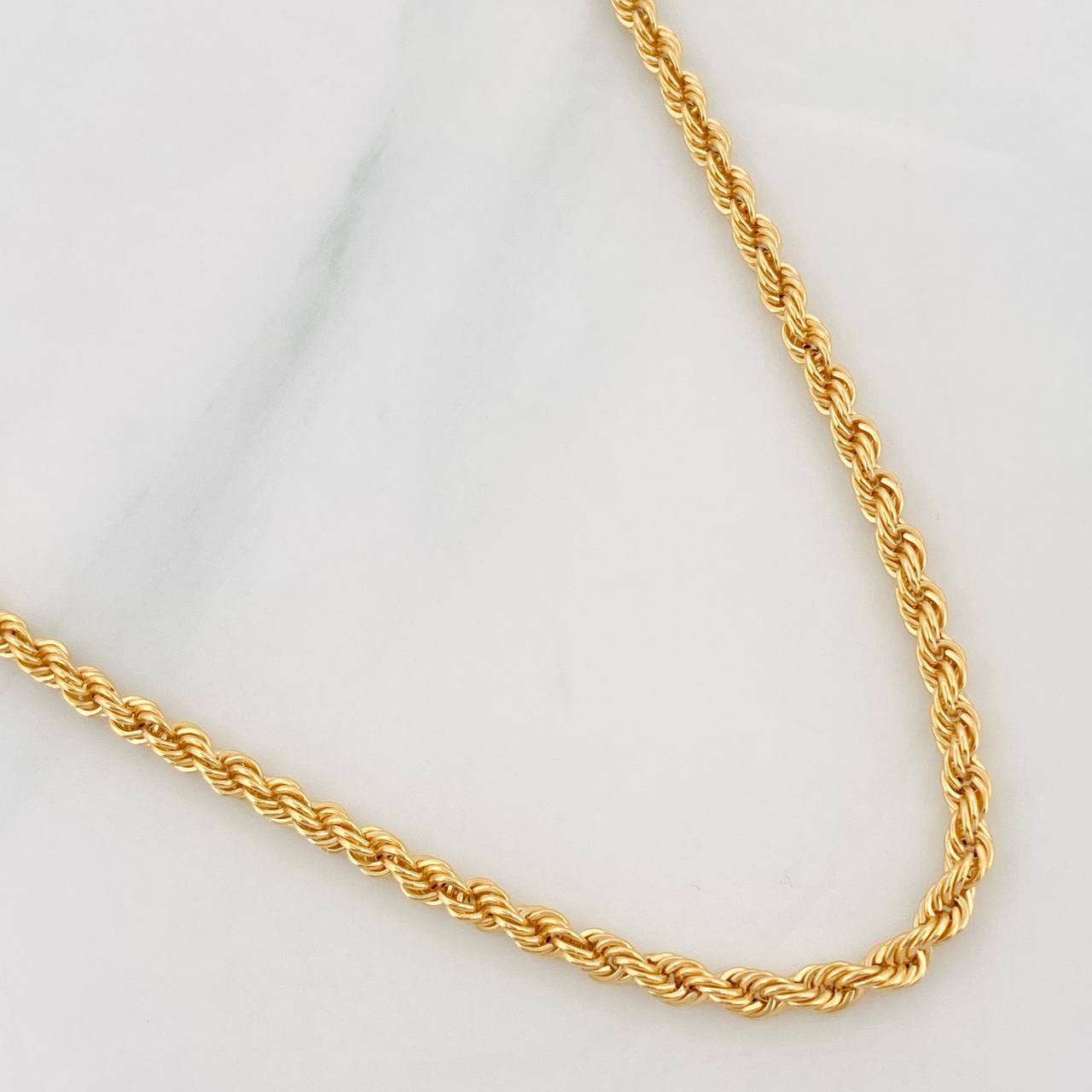 Cadena Lazo 5.55g / 60cm / 1.9mm Oro Amarillo 18K