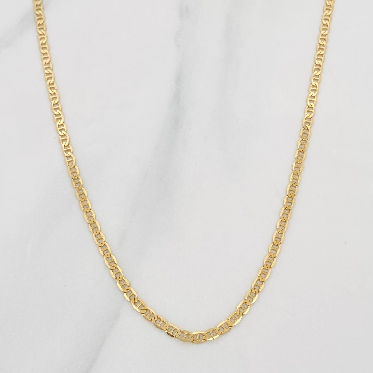 Cadena Escalera 5.6g / 60cm / 2.17mm Oro Amarillo 18K