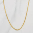 Cadena Escalera 5.6g / 60cm / 2.17mm Oro Amarillo 18K