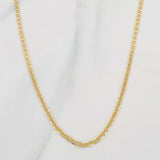 Cadena Escalera 5.6g / 60cm / 2.17mm Oro Amarillo 18K