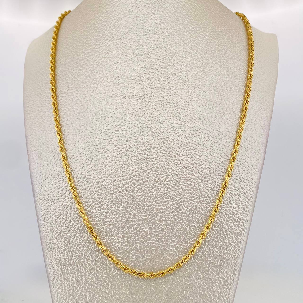Cadena Lazo 6.85g / 60cm / 1.73mm Oro Amarillo 18K