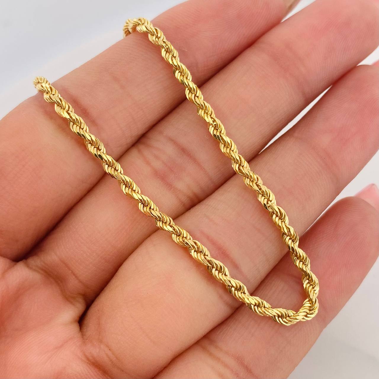 Cadena Lazo 6.85g / 60cm / 1.73mm Oro Amarillo 18K