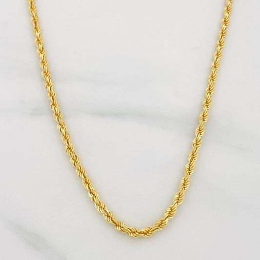 Cadena Lazo 6.85g / 60cm / 1.73mm Oro Amarillo 18K