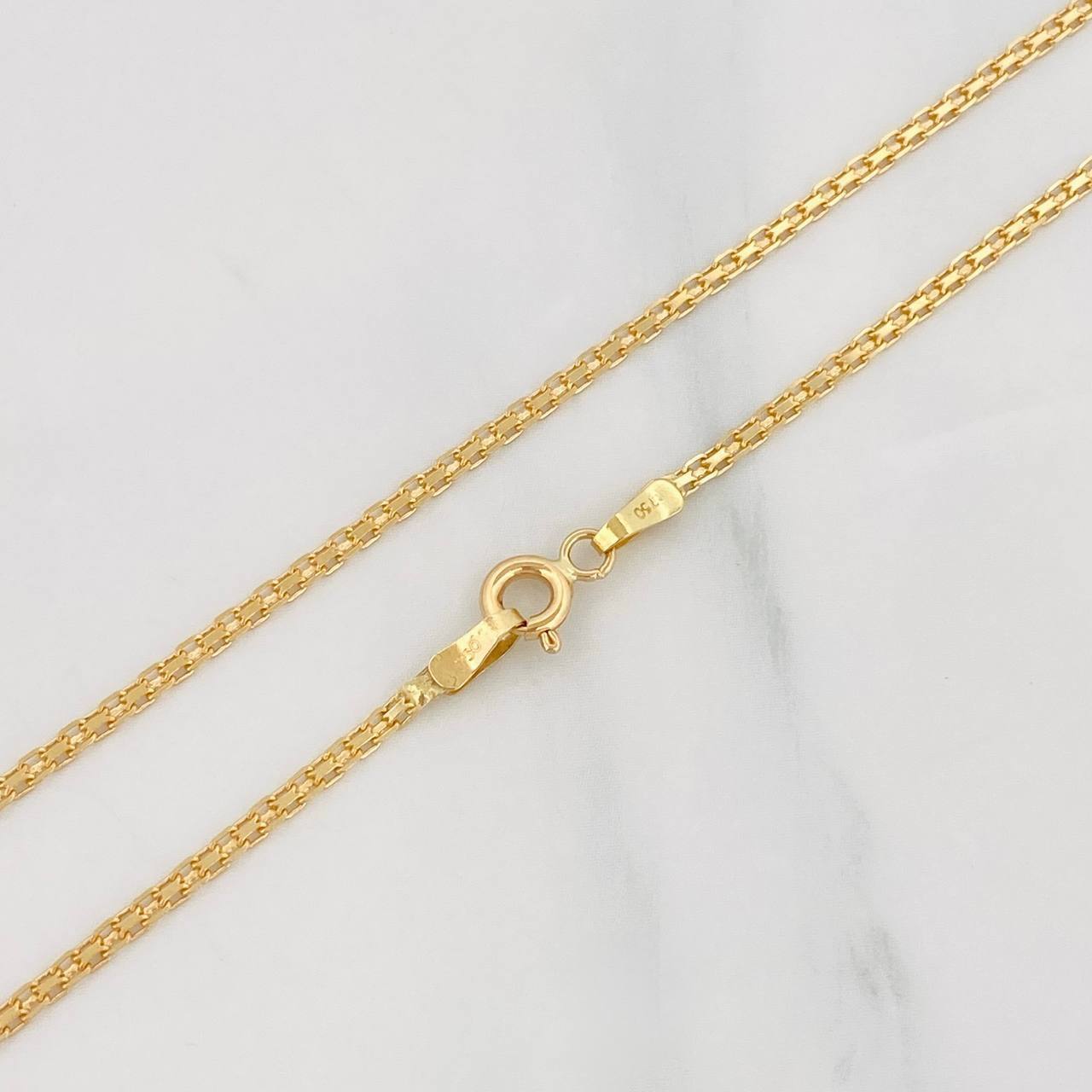 Cadena China 4.2g / 60cm / 1.79mm Oro Amarillo 18K