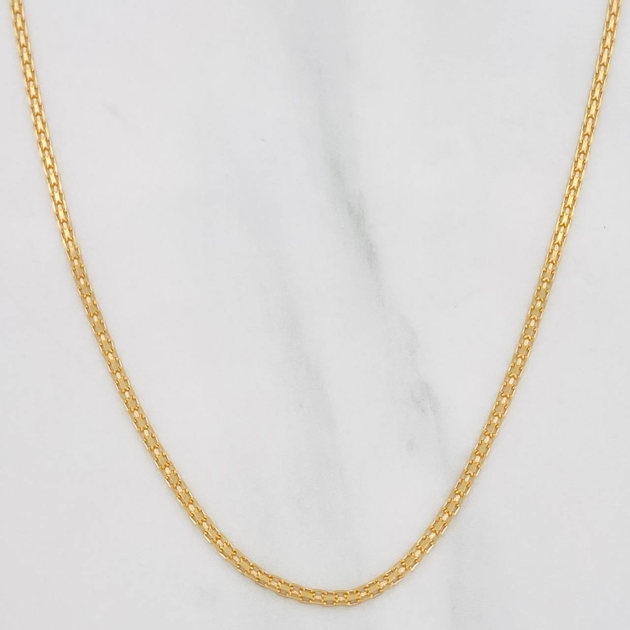 Cadena China 4.05g / 60cm / 1.67mm Oro Amarillo 18K