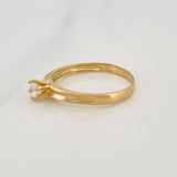 Anillo Solitario 1.55g / T6 1/4 Oro Amarillo 18K