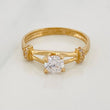 Anillo Solitario 2.05g / T7 1/4 Oro Amarillo 18K