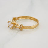 Anillo Solitario 2.05g / T7 1/4 Oro Amarillo 18K
