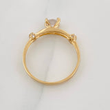 Anillo Solitario 2.05g / T7 1/4 Oro Amarillo 18K
