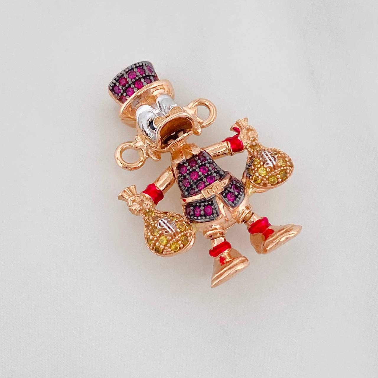 Herraje Pato 5.95g / 3cm Tres Oros 18K