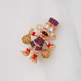 Herraje Pato 5.95g / 3cm Tres Oros 18K