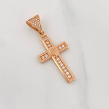 Dije Cruz 4.35g / 4.05cm Oro Rosa 18K