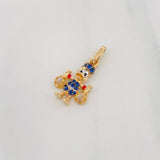 Dije Pato 1.7g / 2.03cm Tres Oros 18K