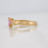 Anillo Corazon 1.75g / T5 3/4 Oro Amarillo 18K
