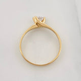 Anillo Solitario 2.25g / T6 1/4 Oro Amarillo 18K