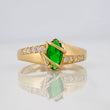 Anillo Solitario Rombo 2.75g / T7 1/4 Oro Amarillo 18K
