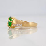 Anillo Solitario Rombo 2.75g / T7 1/4 Oro Amarillo 18K