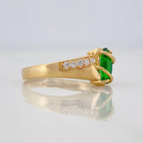 Anillo Solitario Rombo 2.75g / T7 1/4 Oro Amarillo 18K
