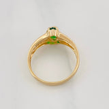 Anillo Solitario Rombo 2.75g / T7 1/4 Oro Amarillo 18K